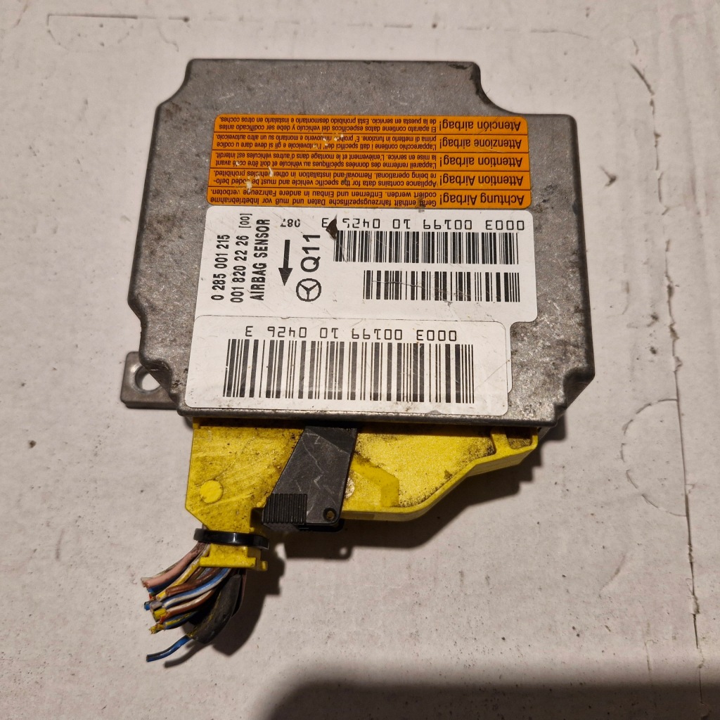 фото №1, Модуль блок керування датчик подушка безпеки mercedes w220 0018202226