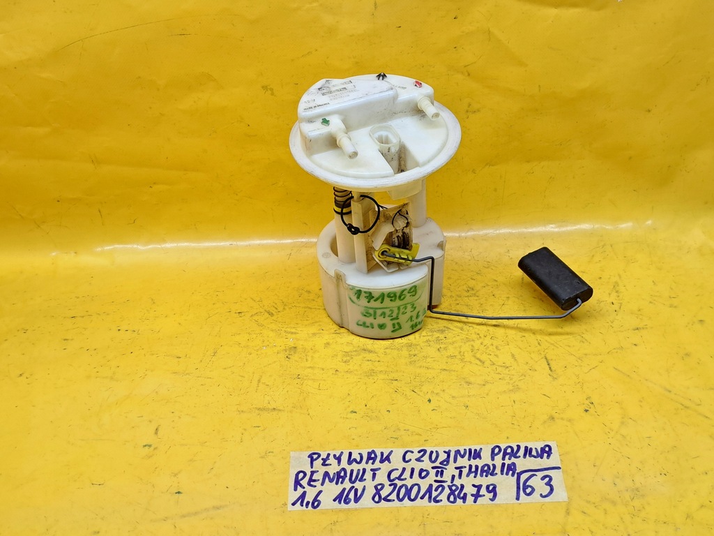 фото №5, Помпа топлива датчик топлива renault clio ii thalia 1,6 b 16v 8200128479 .