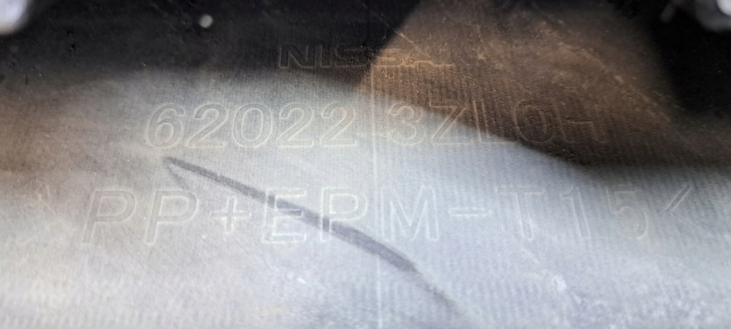 фото №13, Nissan pulsar 14-18 бампер перед передній 62022-3zl0h