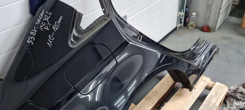 фото №7, S3 8v sedan a3 четверть крыло правая правый задняя обшивка ly9b