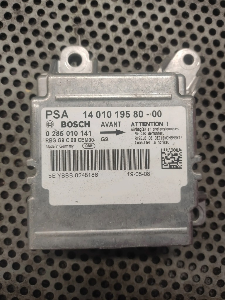 фото №1, Модуль подушка безпеки citroen jumpy 0285010141