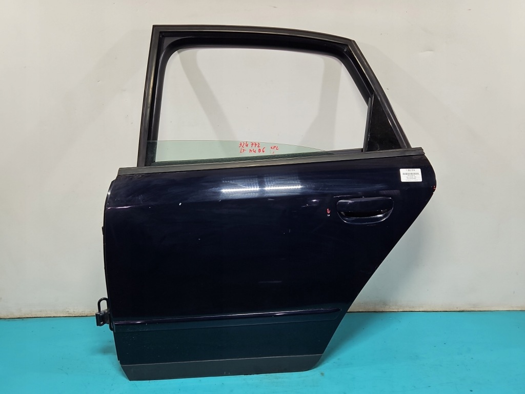 фото №1, Дверь задняя левая audi a4 b6 sedan granatowy ly5k
