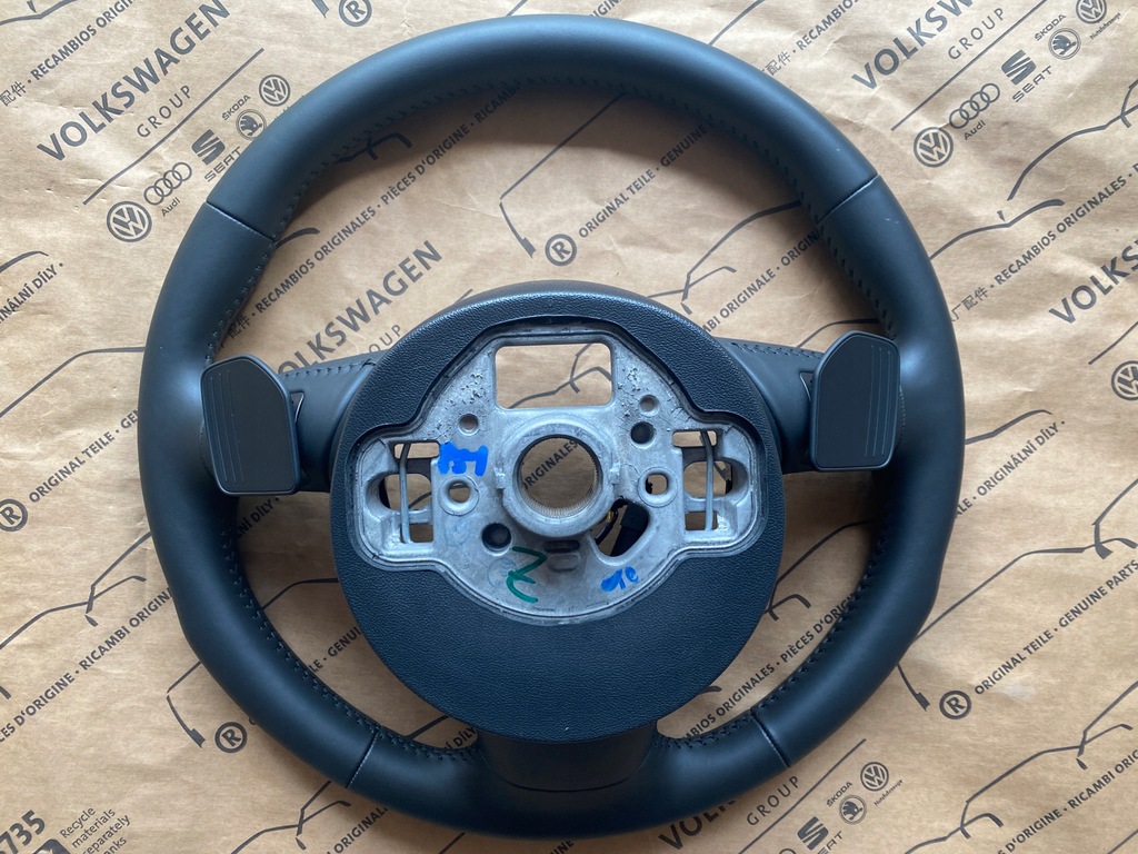 фото №9, Audi a8 d4 4h lift воздуховод кожаный подогрев лепестки переключения 4h0419091af