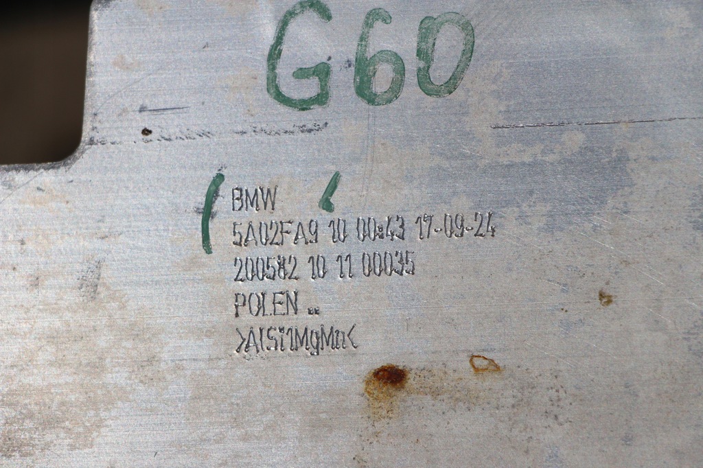 фото №14, Bmw 5 i5 g60 g61 g68 g70 балка бампера перед передняя верхний lub нижняя