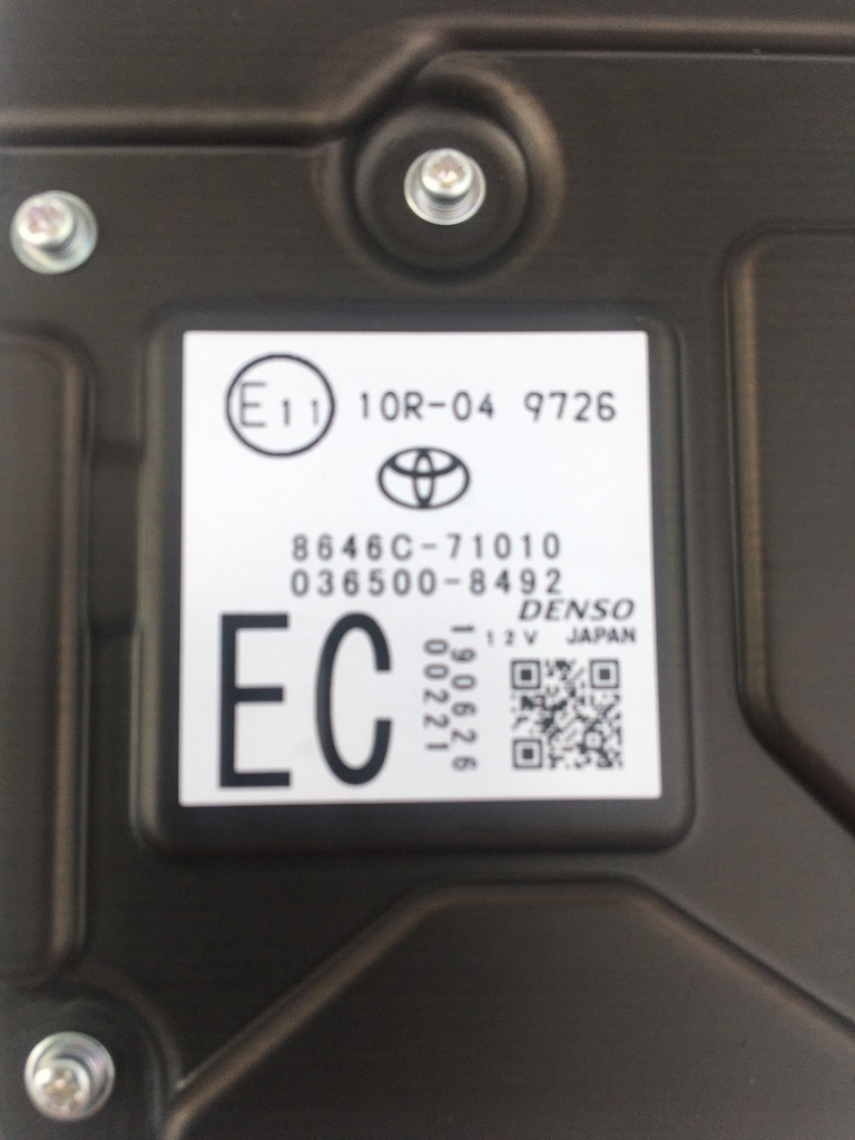 фото №3, Камера радар перед toyota hilux 15- viii 8x2