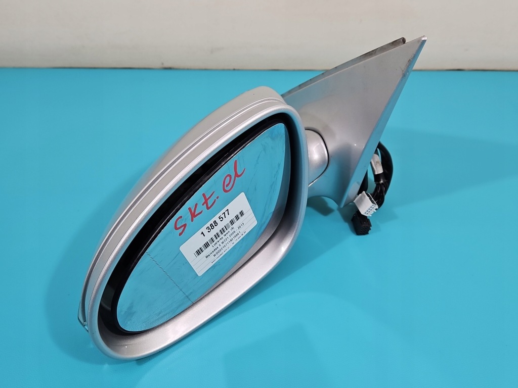 фото №8, Зеркало левая 17pin mercedes w221 серебристый 775 europa