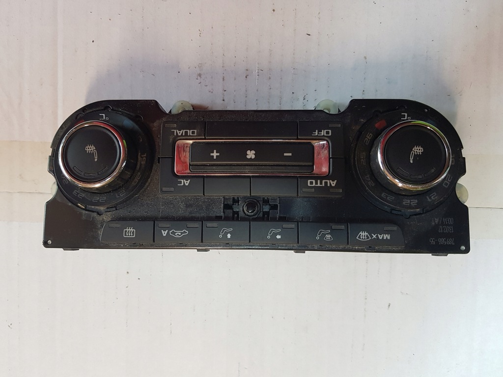 фото №1, Панель кондиционера skoda octavia ii lift