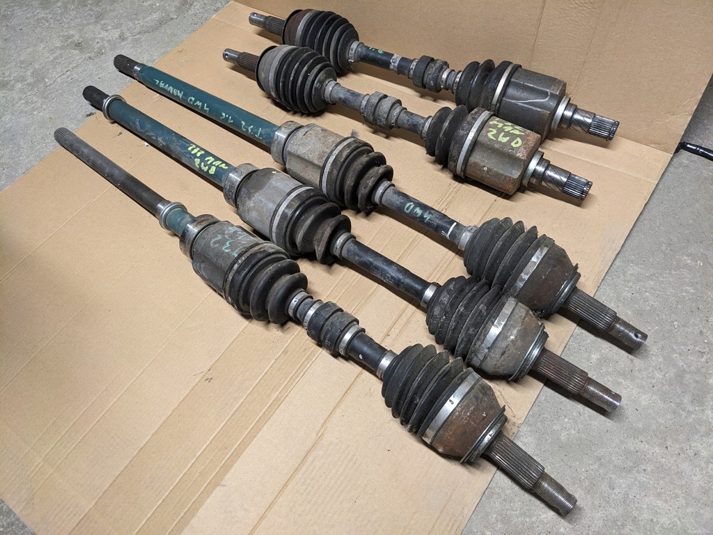 фото №1, Nissan приводной вал x-trail t32 автоматическая коробка передач механическая коробка передач короткий длинная