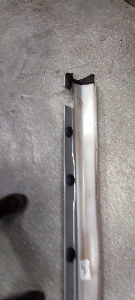 фото №9, Mercedes w221 молдинг порог накладка левая 775