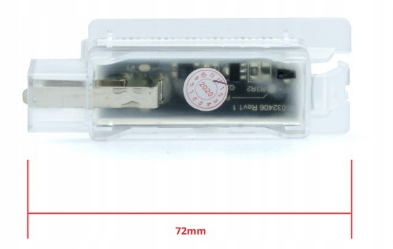 фото №4, Einparts фонари номерного знака led renault megane scenic