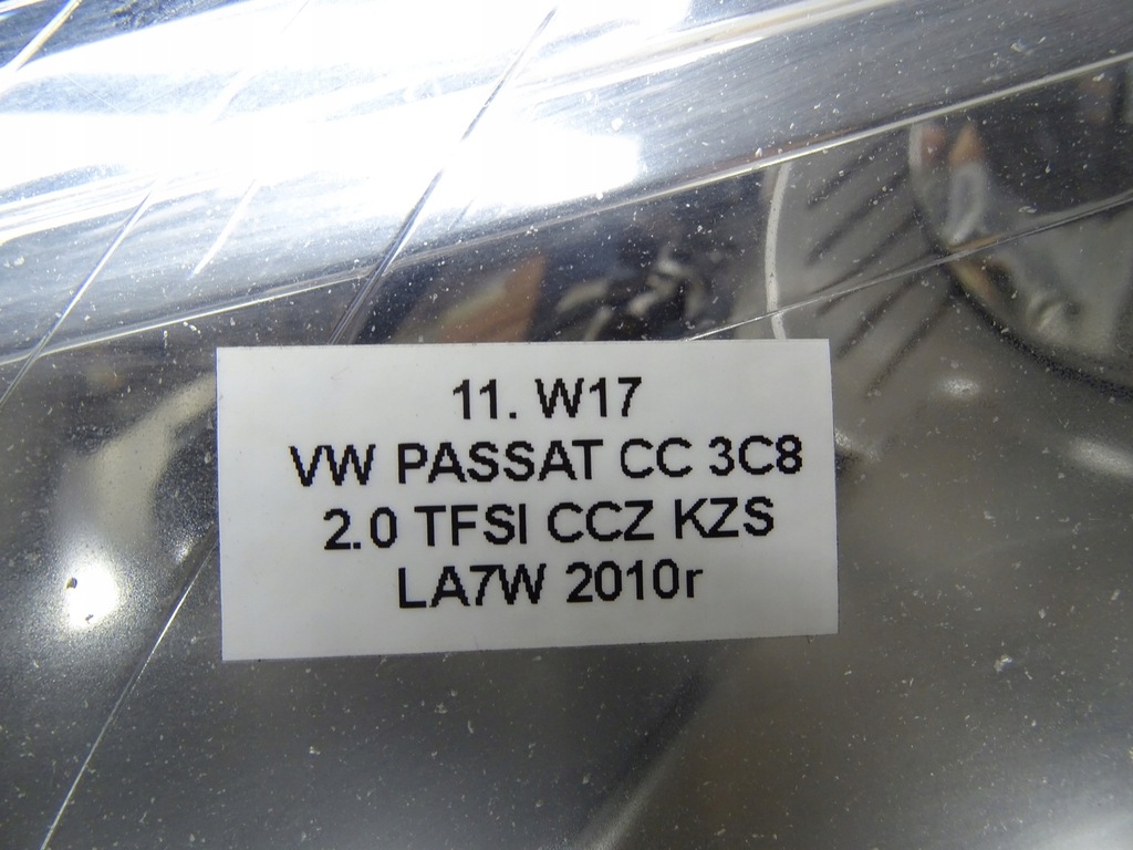 фото №13, Лампа фара ліва лівий перед передня vw passat cc 3c8941005d