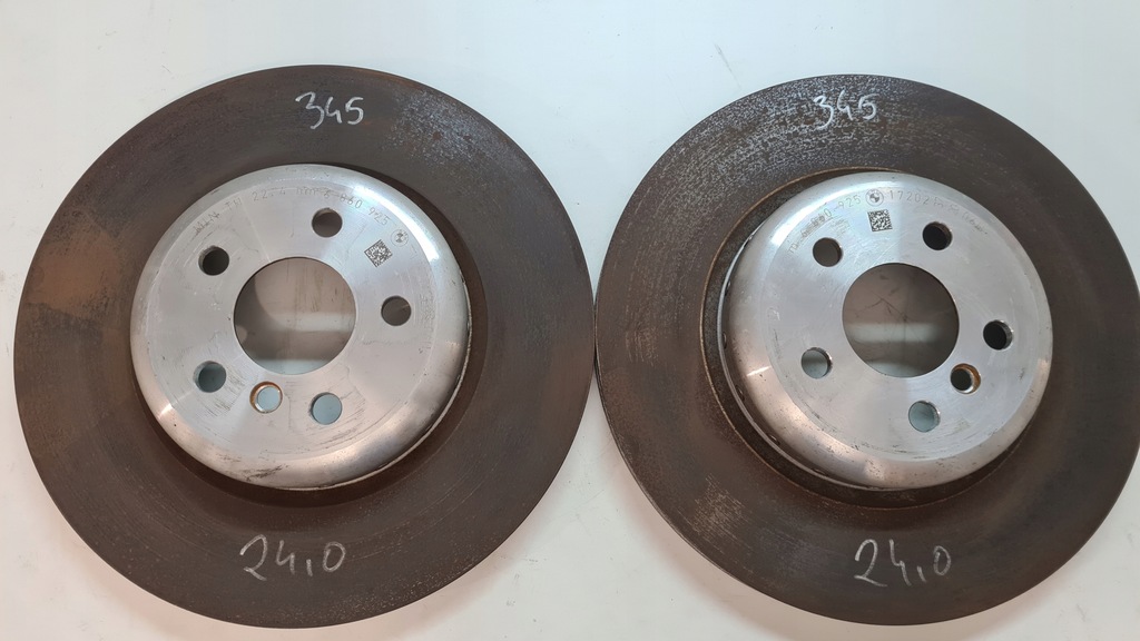 фото №14, Суппорты тормозные диски 348mm 345mm bmw 3 g20 g21 m-pakiet