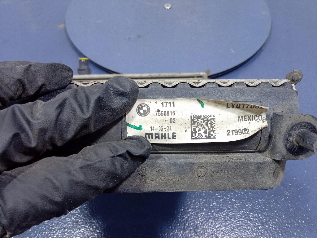 фото №5, Bmw x5 g05 18- m50d 400km радиатор дополнительная wody 7560816 b57d30c