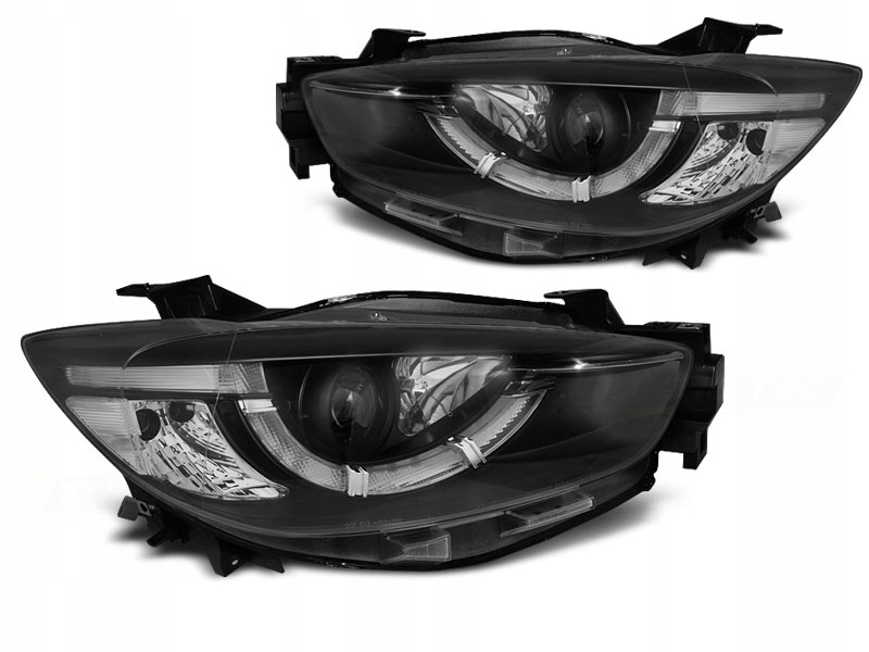 Купити Фари фари mazda cx5 11-15 чорний  drl led
