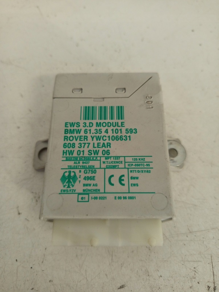 фото №1, Land rover freelander i l314 модуль иммобилайзер ywc106631 4101593