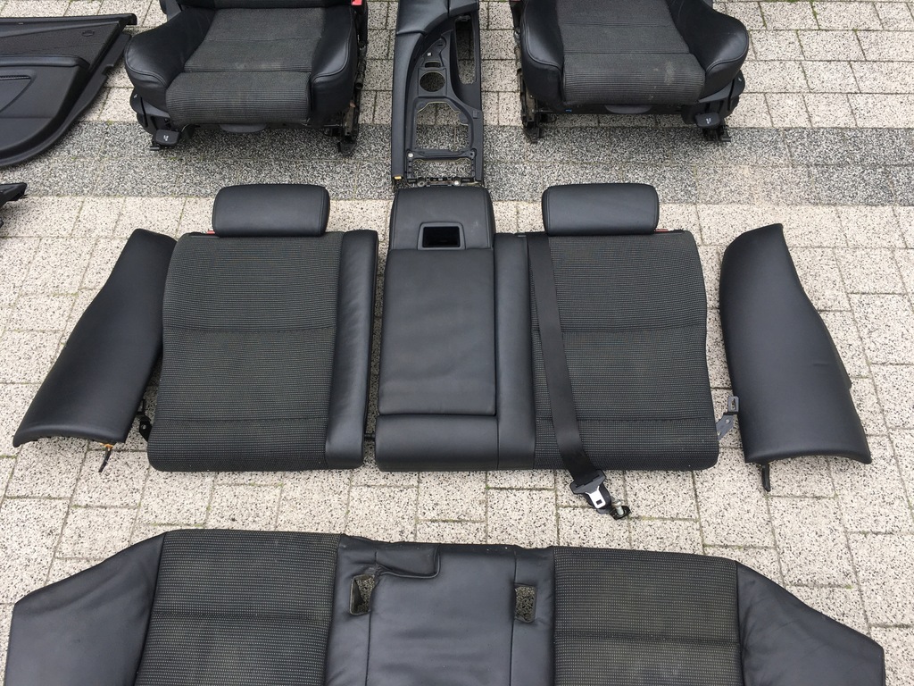 фото №9, Сиденья заднее сиденье обшивки шторка bmw e61 lift europa