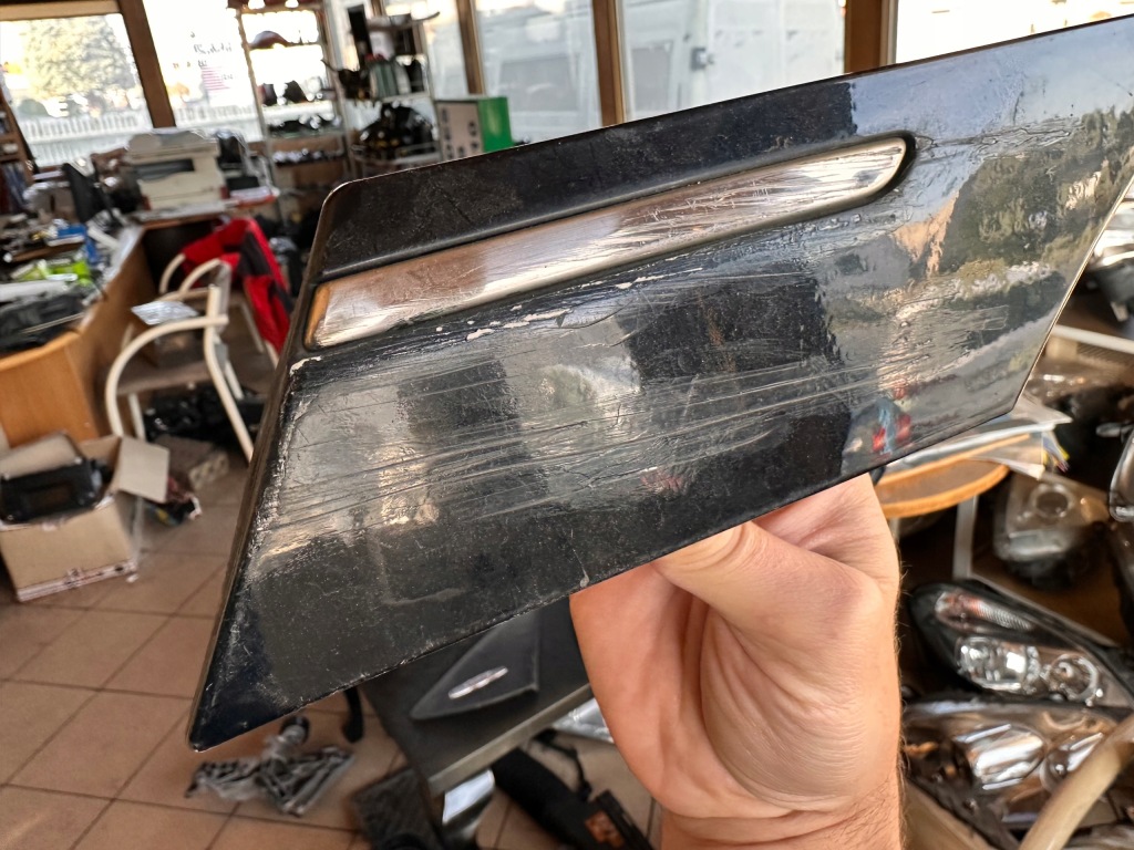 Mercedes b klasa w245 молдинг крила підкрилок трикутник ліва чорна хром Київ