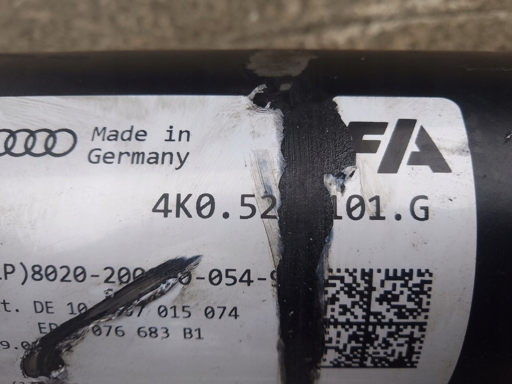 фото №7, Wał привідний audi a6 c8 4k0521101g