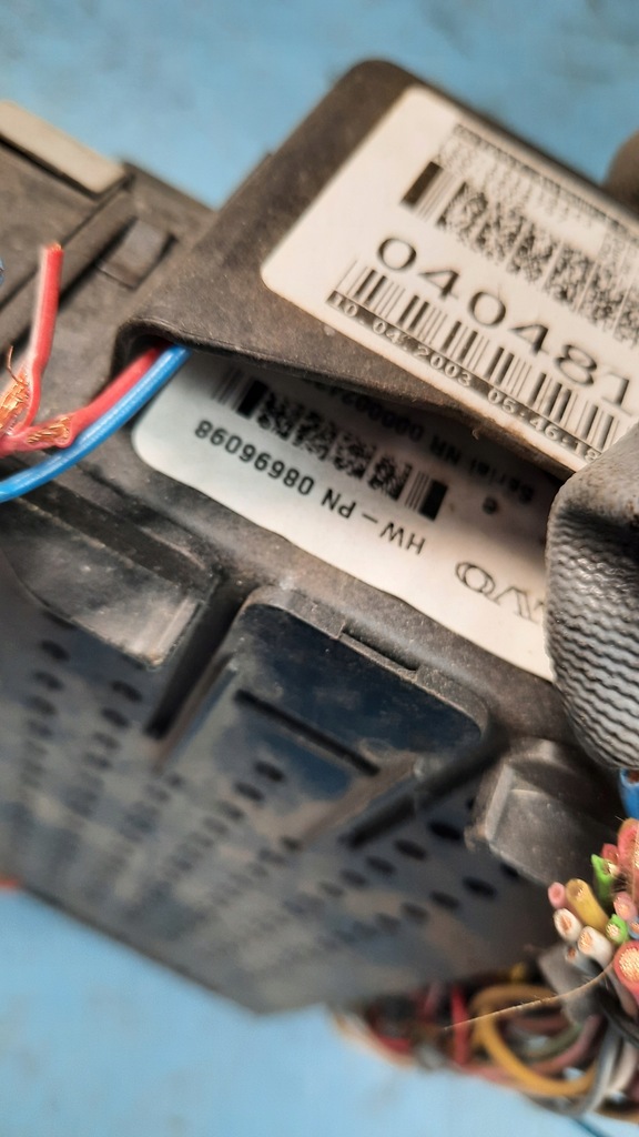 фото №4, Модуль rem 08696098 08696040 volvo s60 v70 ii 00-07