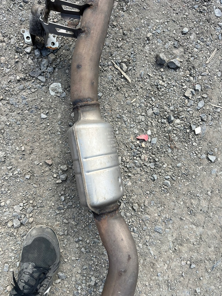 фото №7, Audi a5 8t kompletny система выпускной 2.0 tdi оригинал 8k0253611bh