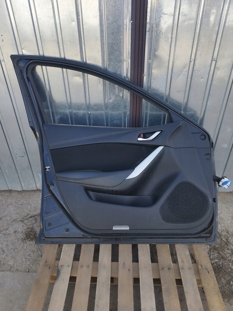 фото №11, Дверь левая левый перед mazda 6 iii gj 2012-2014 чёрные 41w оригинал