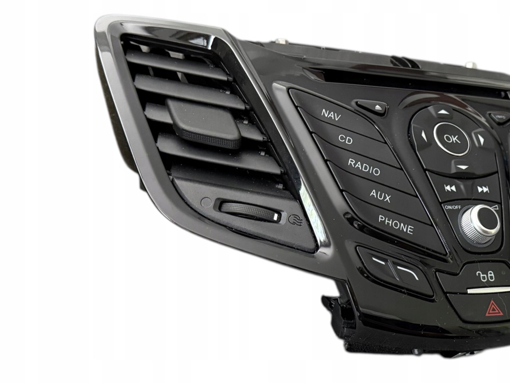 фото №2, Панель радіо рамка + зчитувач радіо ford fiesta mk7 c1bt18k811ra