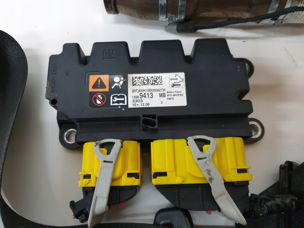 фото №8, Opel zafira c 11- подушки безопасности ремни модуль набор