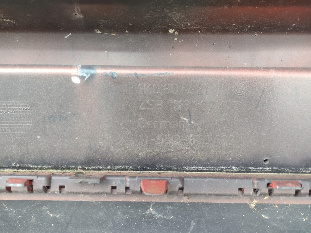 фото №10, Vw golf v hb 03-08r. бампер задняя. a018