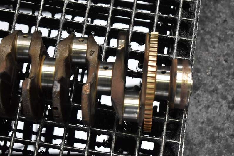 фото №10, Wał коленчатый kia rio 2 ii 1.4 16v 97 km 05-09