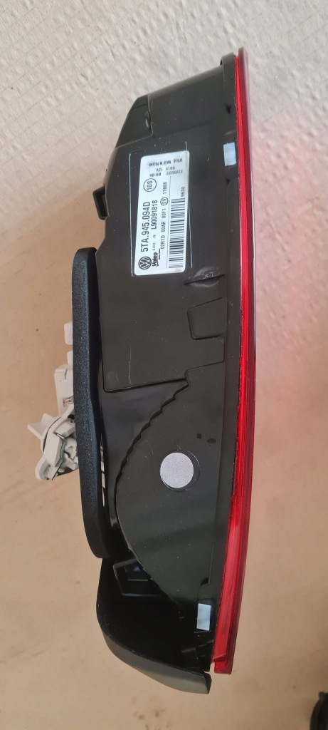 фото №7, Vw touran ii 5ta 5ta945094d лампа правая задняя крышки