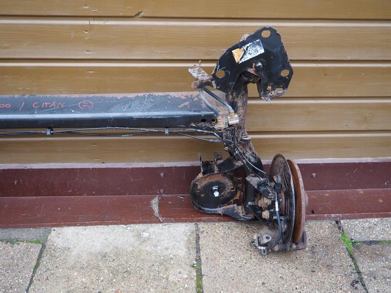 фото №3, Oś балка задняя тормозные диски renault kangoo ii mercedes citan w415