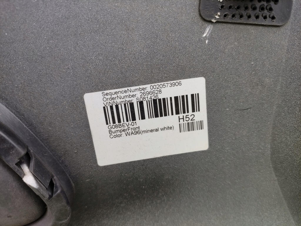 фото №15, Bmw ix3 g08 20- бампер передний перед + радар поперечина