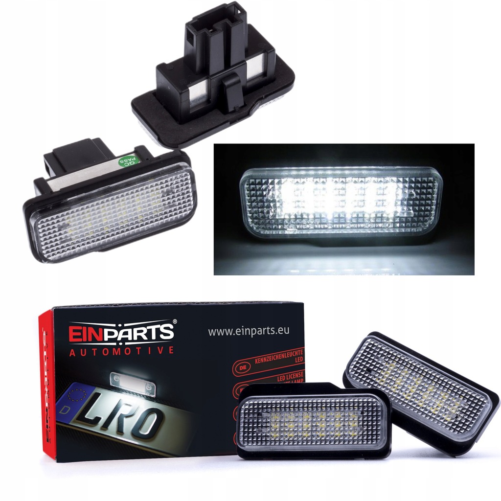 фото №1, Лампа підсвітка номерного знака mercedes