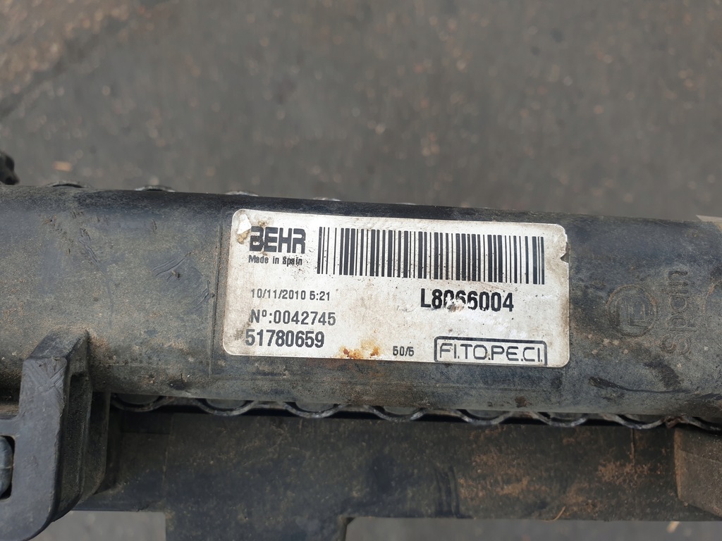 фото №7, Комплект радиатор peugeot bipper 1.3 hdi