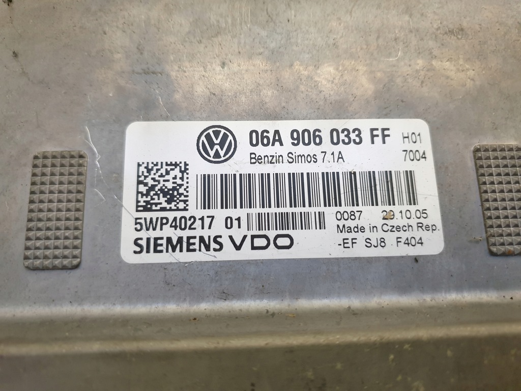 фото №12, Бортовой компьютер комплект seat leon ii 1,6