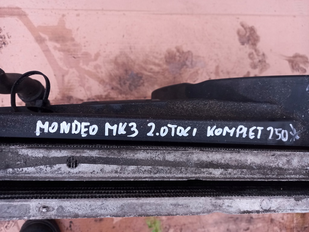 фото №5, Комплект радіатор ford mondeo mk3 2.0 tdci