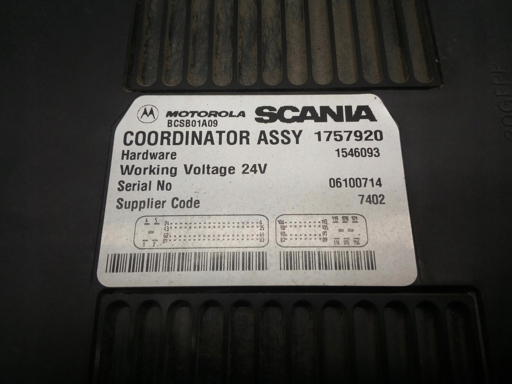 фото №3, Scania r блок керування bws координатор 1546093