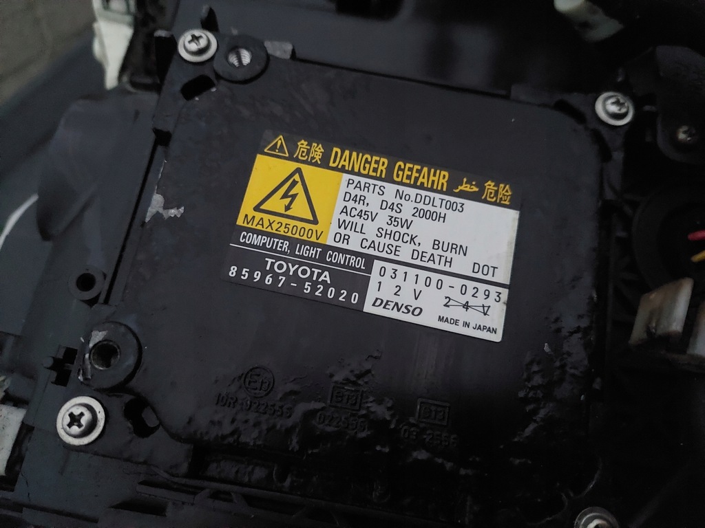 фото №14, Лампа перед левый передняя левая ксенон lexus ls 460 iv ls460