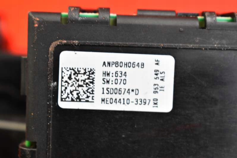 фото №9, Переключатель комбинированный подрулевой переключатель 1k0953503cm vw golf 5 v plus 03-09