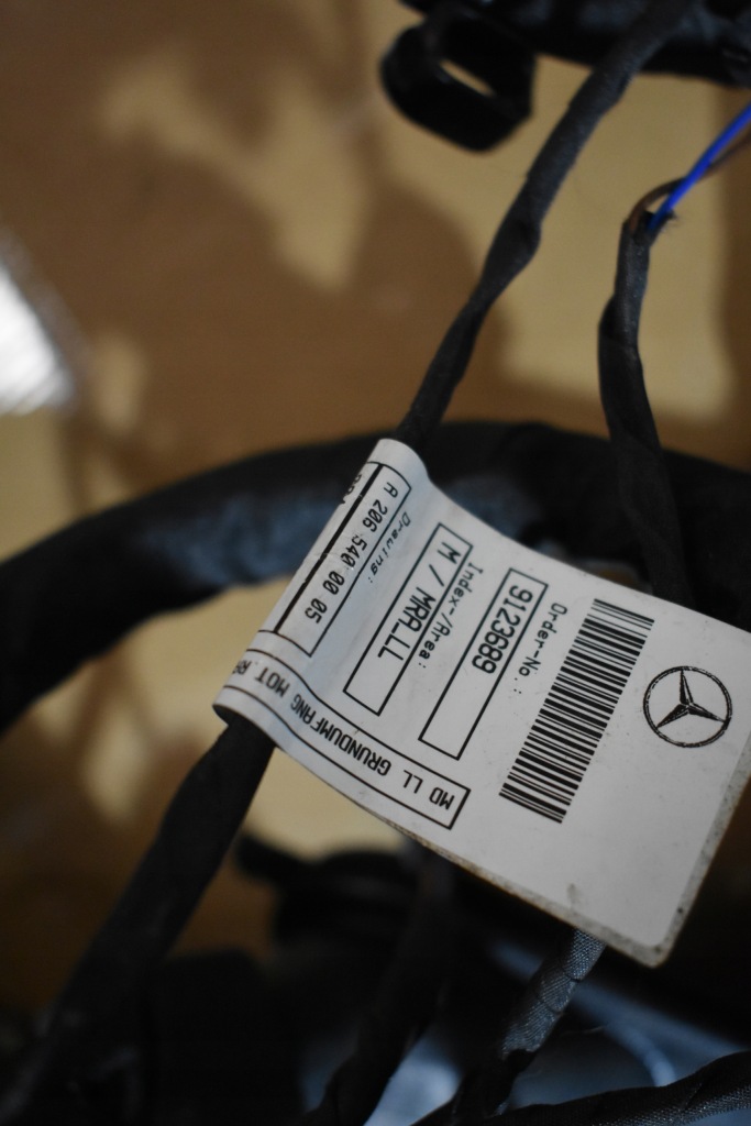 фото №2, Idealna електропроводка відсік двигуна mercedes w206 радар led performance 1