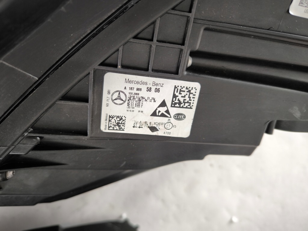 Mercedes gle 167 full led multibeam лівий правий фара w167 Доставка