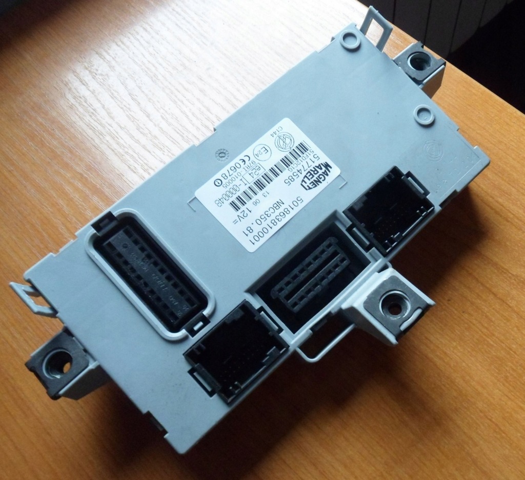 Бортовий комп'ютер кузов bcm bsi fiat idea 51774585 програмування Доставка