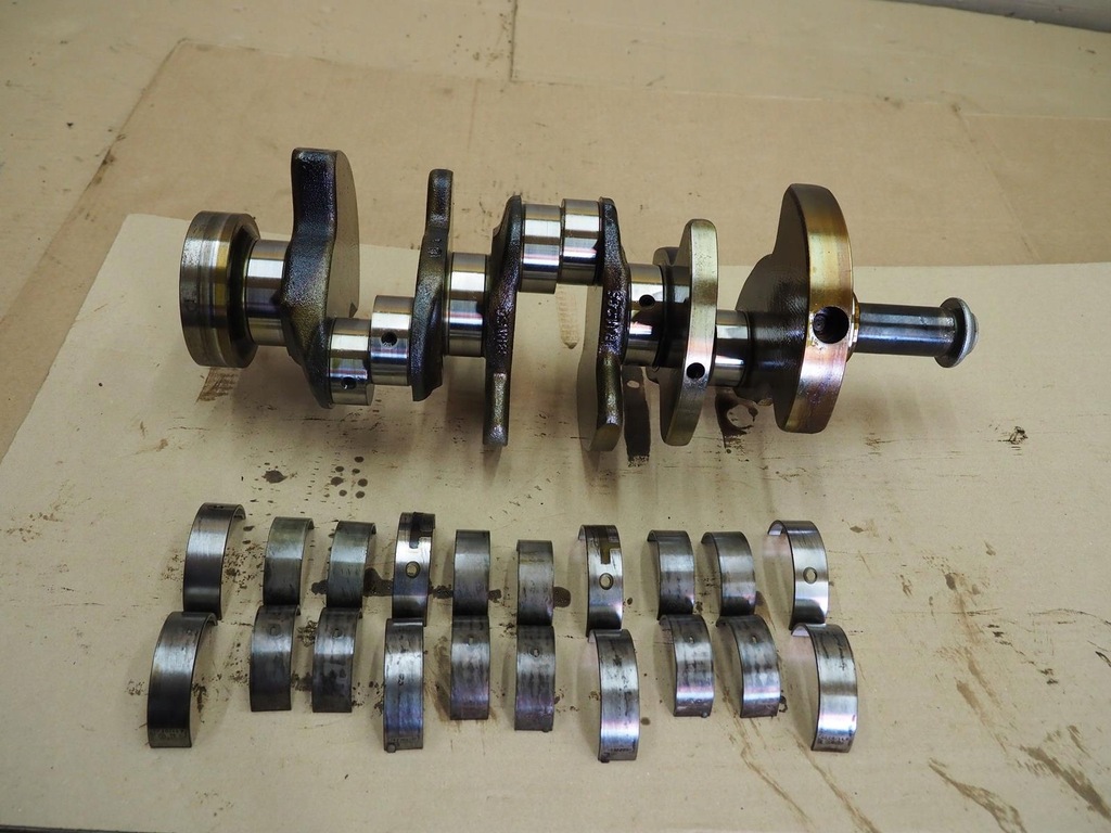 фото №10, Mercedes w210 3.2 v6 112941 wał коленчатый вкладыши