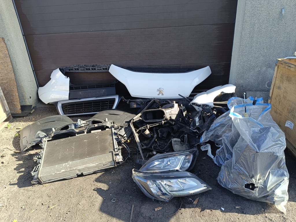 фото №10, Kompletny перед капот бампер лампы boxer iii 2018r