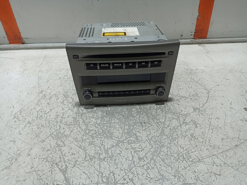 фото №1, Porsche cayman 987 радио cd 99764512806