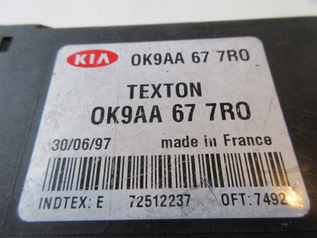 фото №5, Модуль іммобілайзер kia clarus 0k9aa677r0