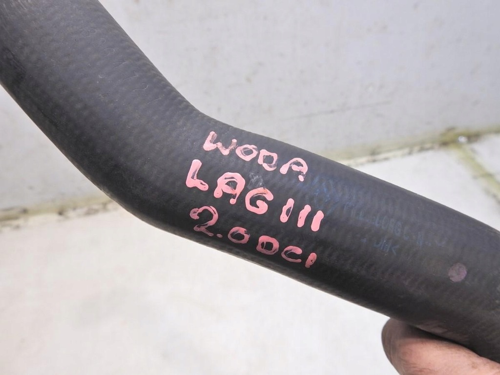 фото №2, Wąż труба wody renault laguna iii 2.0 dci