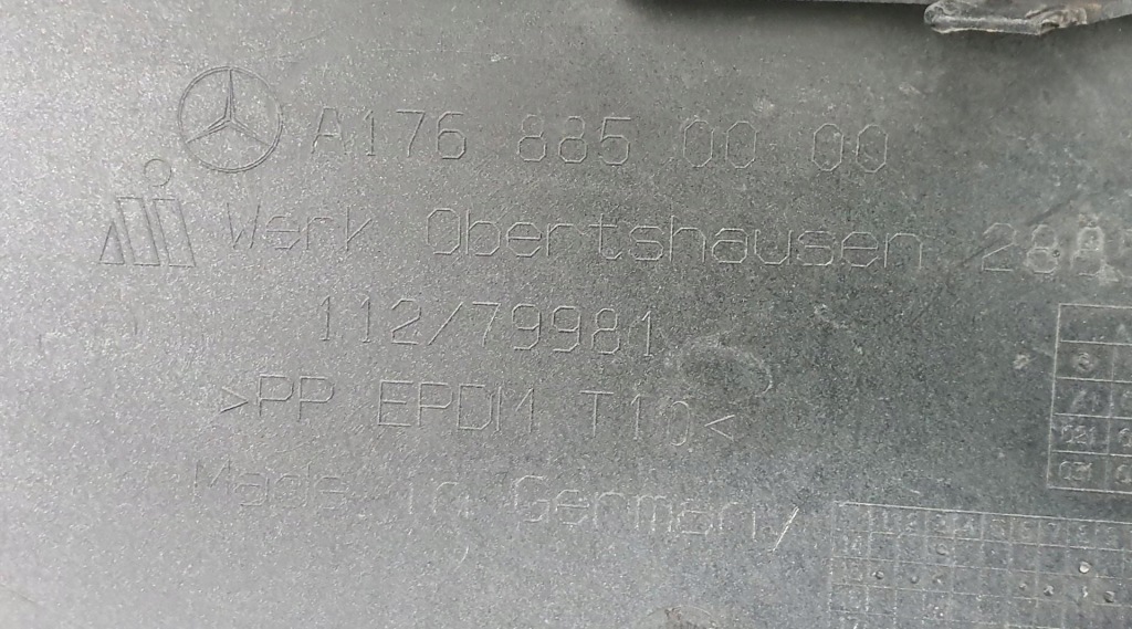 Бампер задній задній mercedes w176 a1768850000 Оригінал