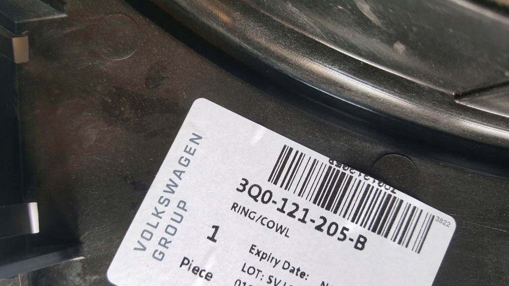 фото №12, Nowa оригінальна корпус вентиляторів vw audi skoda seat/cupra 3q0121205b