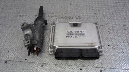 фото №1, Бортовой компьютер замок зажигания 0281011142 audi a4 b6 1.9 tdi